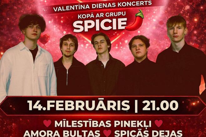 14.II Pasākums "Kupidona gūstā" Siguldā