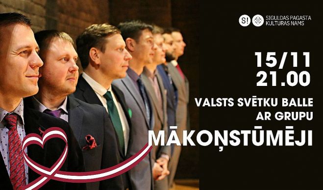 15.XI Latvijas valsts svētku balle Siguldā