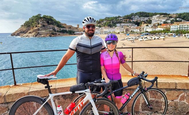 Spānija, Tossa del Mar 1000 līkumu ceļš gar piekrasti. 2023. gada oktobris. Foto - no privātā arhīva