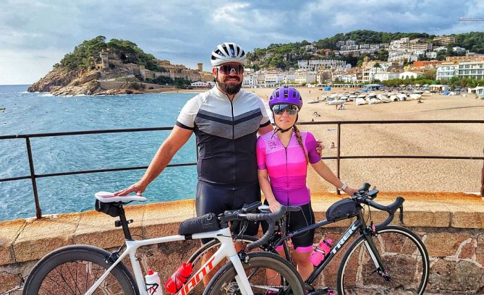 Spānija, Tossa del Mar 1000 līkumu ceļš gar piekrasti. 2023. gada oktobris. Foto - no privātā arhīva