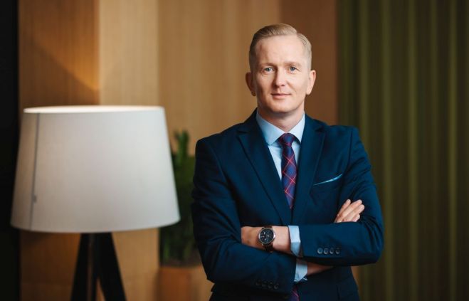 “SEB bankas” Drošības pārvaldes vadītājs Mārcis Pelcis. Foto - publicitātes