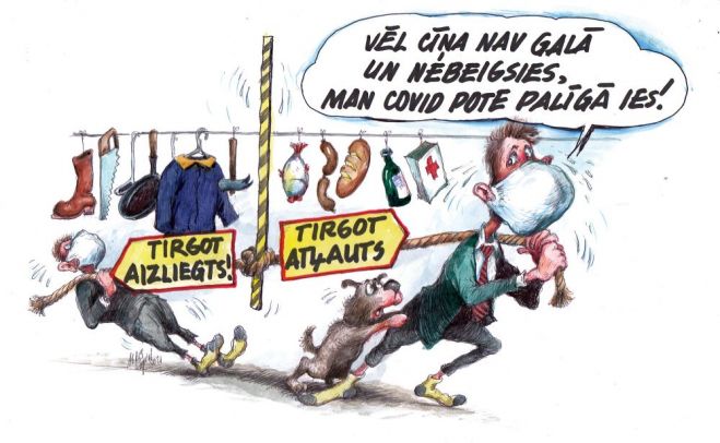 Karikatūra - Agris Liepiņš