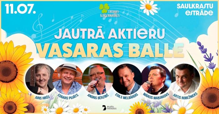 11.VII Jautrā aktieru vasaras balle Saulkrastos