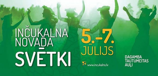 Jūlija sākumā trīs dienu garumā svinēs Inčukalna novada svētkus