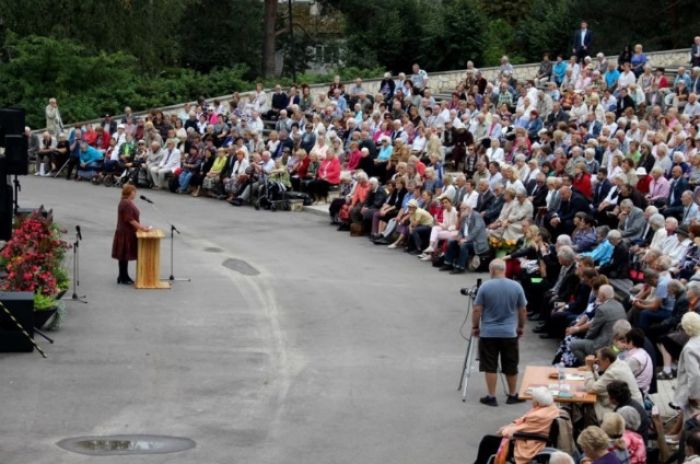 Foto: Ikšķilē aizvadīts Politiski represēto personu salidojums