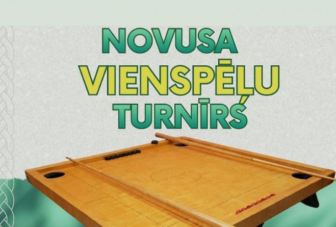 10.I Ropažu pagasta novusa vienspēļu turnīrs Zaķumuižā