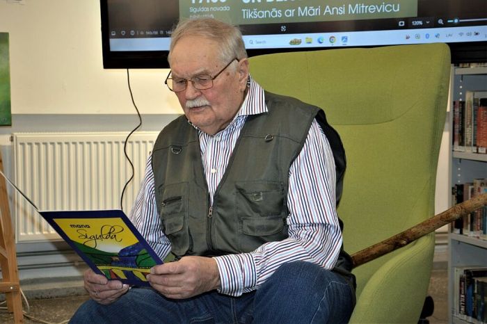 4.XII Tikšanās ar Māri Ansi Mitrevicu &quot;Minhauzens un Šeherezāde&quot; Siguldā