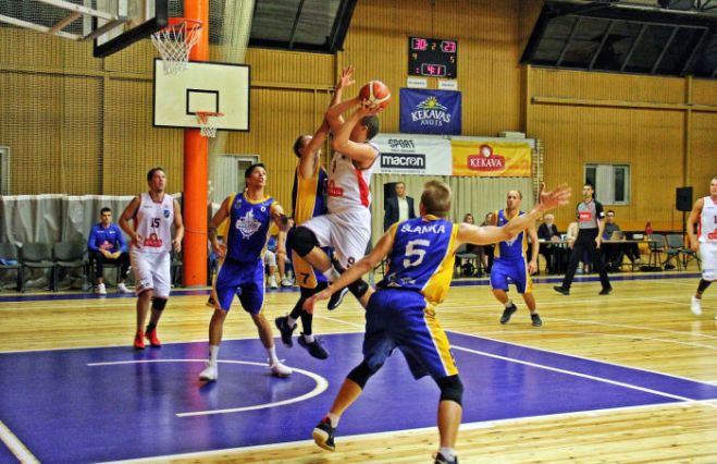 Ķekavas basketbolisti svin trešo uzvaru pēc kārtas