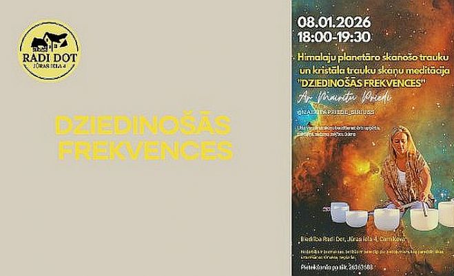 8.I Pasākums "Dziedinošās frekvences" Carnikavā