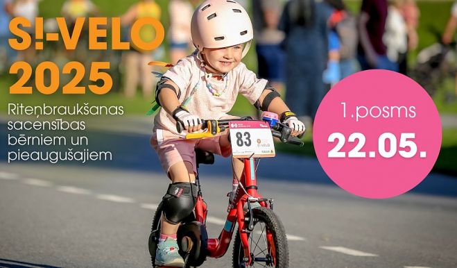 22.V Riteņbraukšanas sacensības &quot;S!-Velo 2025&quot; Siguldā