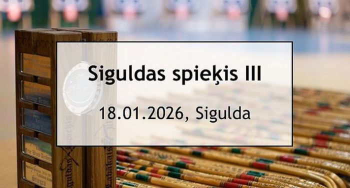18.I Loka šaušanas sacensību "Siguldas spieķis" trešais posms Siguldā
