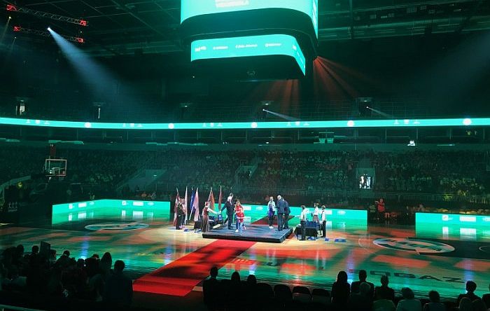 "Arēnā Rīga" startējusi programmas "Sporto visa klase" piektā sezona