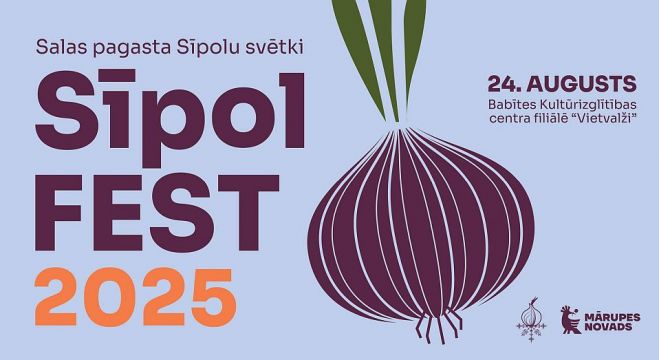 24.VIII Salas pagasta Sīpolu svētki &quot;SīpolFEST 2025&quot; Spuņciemā