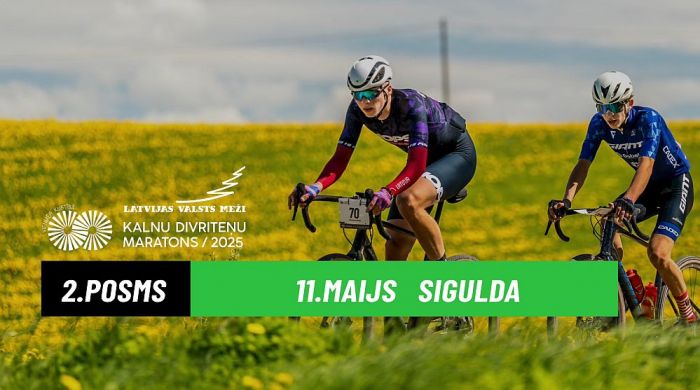 11.V LVM kalnu divriteņu maratona otrais posms Siguldā