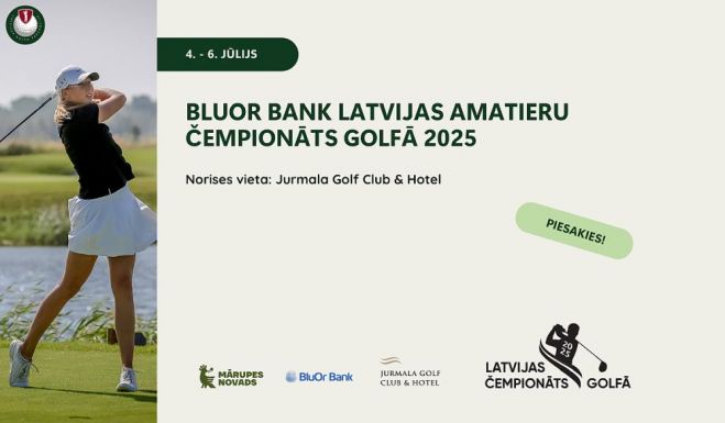 4.-6.VII Latvijas amatieru golfa čempionāts Piņķos