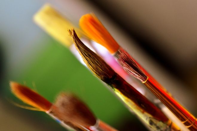 8.XII Mūzikas un mākslas skolas "Rodenpois" izstāde "Ziemassvētku mirdzumā" Ropažos