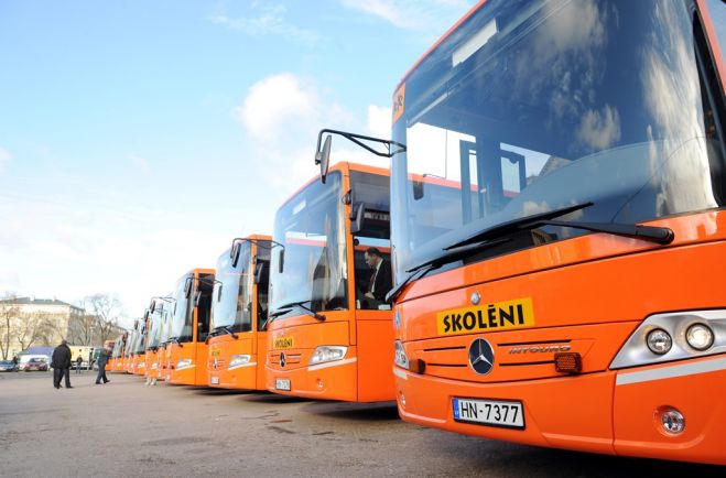 Pašvaldības skolēnu pārvadāšanai jau tagad izmanto sabiedriskā transporta risinājumus