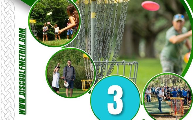 10.VII Ropažu novada vasaras seriāla trešais posms disku golfā Zaķumuižā