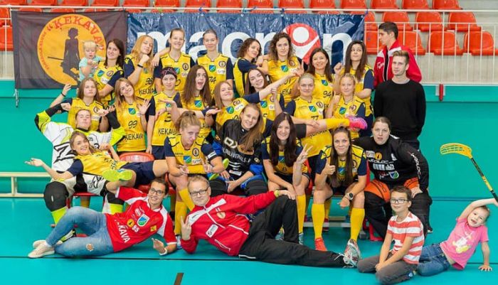 Foto - "FK Ķekava" un Latvijas Florbola savienība