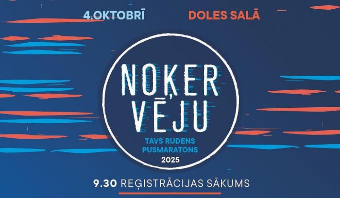 4.X Rudens pusmaratons &quot;Noķer vēju&quot; Doles salā