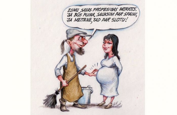 Karikatūra – Agris Liepiņš