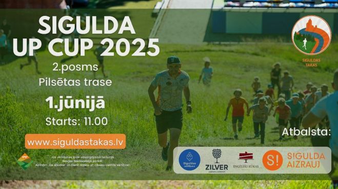 1.VI Sacensību &quot;Sigulda Up Cup&quot; otrais posms Pilsētas trasē