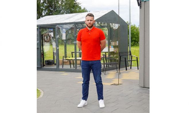 Renārs Freibergs, menedžeris Latvijas Hokeja federācijā un Rīgas Hokeja skolā. Foto – marupe.lv