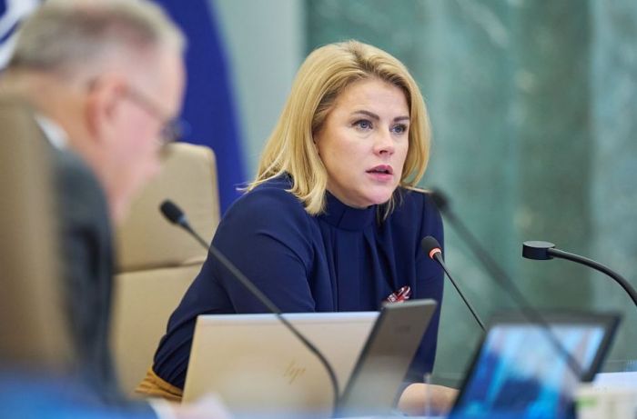 Evika Siliņa. Foto - Gatis Rozenfelds, Valsts kanceleja