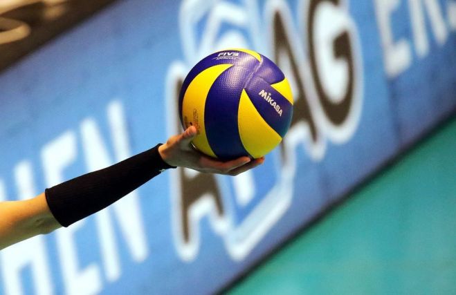 26.XI Latvijas kausa izcīņas pusfināla spēle volejbolā Sējā