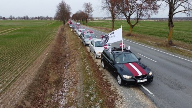 18.XI Karogu brauciens caur Siguldas novadu