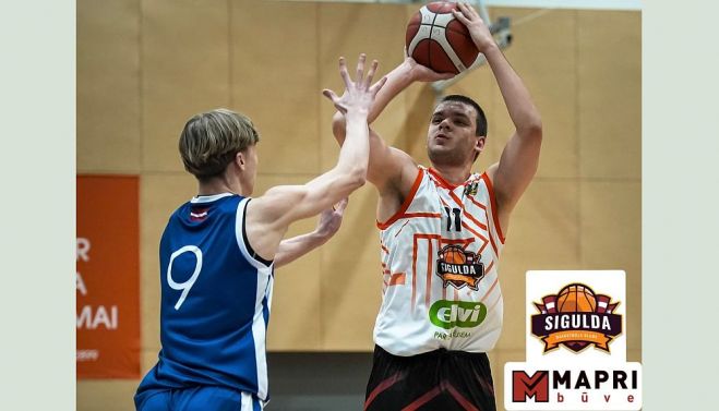 3.X Nacionālās basketbola līgas spēle Siguldā