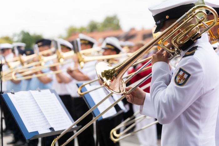 25.XI Jūras spēku orķestra jubilejas koncerts &quot;Momentum&quot; Ādažos