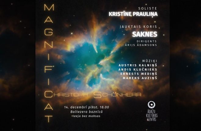 14.XII Kora "Saknes" koncerts "Magnificat" Baltezerā