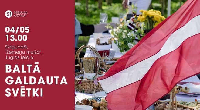 4.V Baltā galdauta svētki Sidgundā