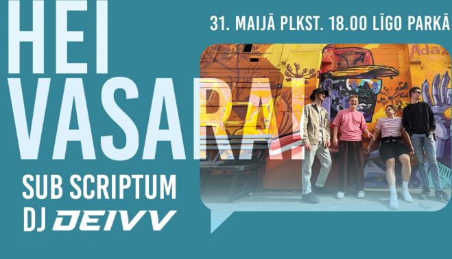 31.V Mācību gada noslēguma pasākums &quot;Hei, vasara!&quot; Līgo parkā