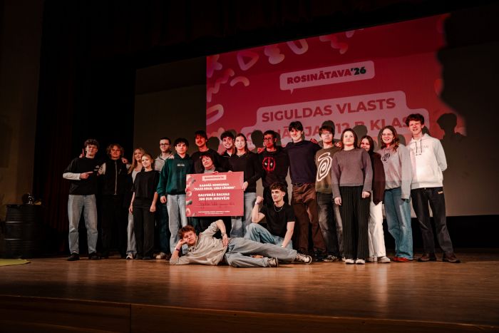 Attēls rakstam: Foto: Gandrīz 1000 jauniešu izglītības konferencē "Rosinātava’26" Mālpilī atklāj savu nākotnes kodu
