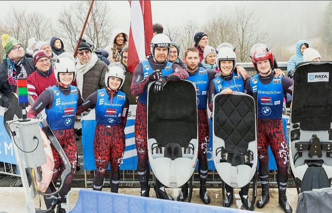 Elīna Ieva Bota. Foto - Latvijas Kamaniņu sporta federācija