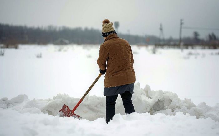 Attēls rakstam: Sniega tīrīšanā – ar mēru!