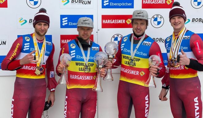 Foto - Latvijas Kamaniņu sporta federācija, Mareks Galinovskis, FIL