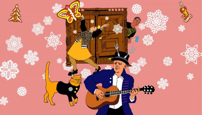 28.XII Koncertizrāde "Ķekata, ļekata" Ulbrokā un Baložos