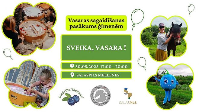 30.V Pasākums ģimenēm &quot;Sveika, vasara!&quot; Bajāros