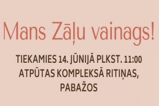 14.VI Pasākums "Mans zāļu vainags" Pabažos