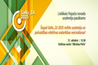 31.X Uzņēmēju pasākums "GaRo_ZA 2025" Ulbrokā