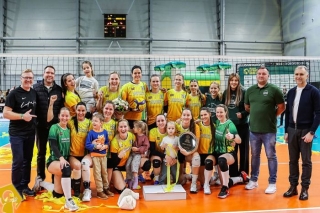 Mārupes volejbolistes otro gadu pēc kārtas zaudē Latvijas kausa izcīņas finālā