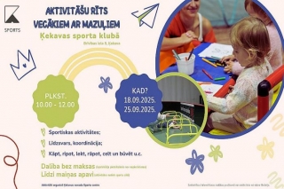 18.IX Aktivitāšu rīts vecākiem ar mazuļiem Ķekavā