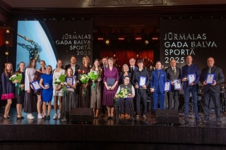 Par Jūrmalas gada sportistiem atzīts dambretists Valneris un pludmales volejboliste Graudiņa