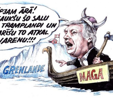 Rasmusens: Dānijai un ASV joprojām ir būtiskas domstarpības par Grenlandi