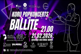 21.II Koru popkoncerts "Ballīte" Ķekavā