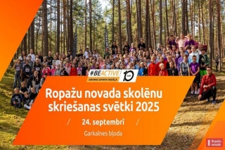 24.IX Ropažu novada skolēnu skriešanas svētki Garkalnē