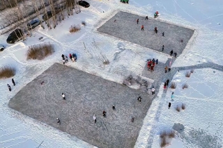 Video: Aizvadīts 3x3 hokeja turnīrs "Ropažu ripa 2026"